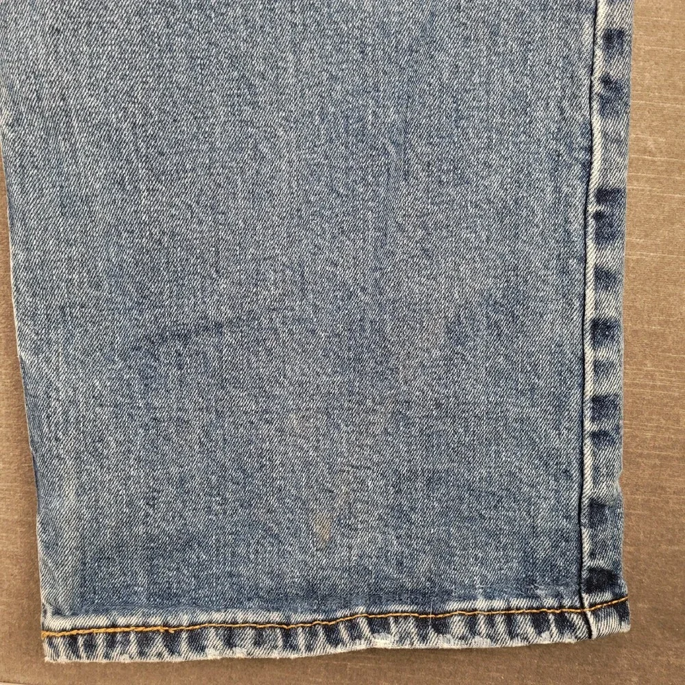 Levi's 527 Vintage 90s Denim Jeans Distressed Mens‎ Size 38 x 32 Flaw